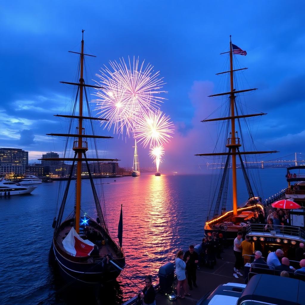 Hafengeburtstag Boot Party